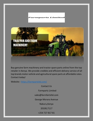 Massey Ferguson Parts - | - Farmparts