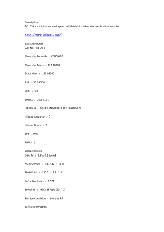 Picolinic Acid