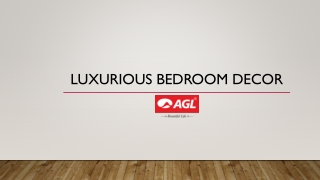 Luxurious Bedroom decor - AGL Tiles