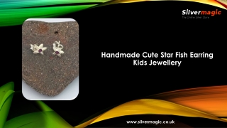 Handmade Cute Star Fish Earring Kids Jewellery