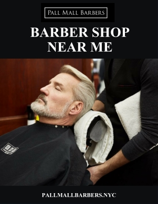 Barber Shop near me