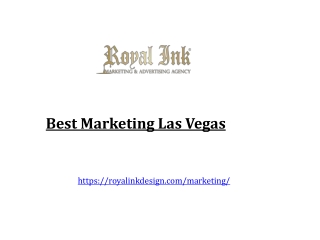 Best Marketing Las Vegas at Nevada