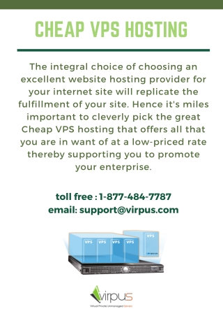 Cheap vps hosting