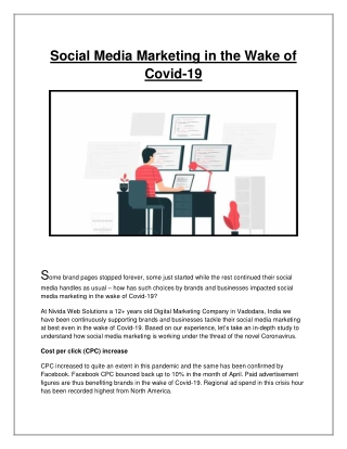 Social Media Marketing in the Wake of Covid-19
