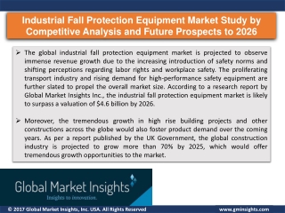 Industrial Fall Protection Equipment Market Regional Analysis and Forecast during 2020 – 2026