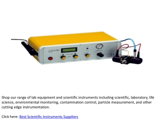 Best Scientific Instruments Suppliers