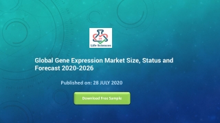 Global Gene Expression Market Size, Status and Forecast 2020-2026