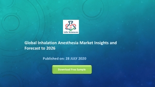 Global Inhalation Anesthesia Market Insights and Forecast to 2026