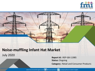 Global Noise-muffling Infant Hat Sales to Flatten Due to COVID-19 Pandemic; Key Market Players to Redesign Developmental