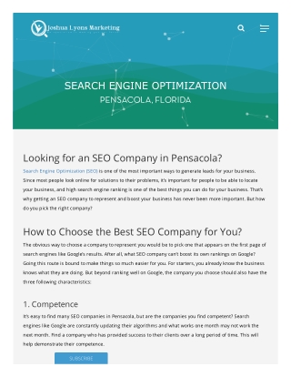 Pensacola Website Development