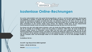 Rechnungssoftware