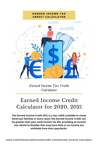 Earned Income Credit Calculator