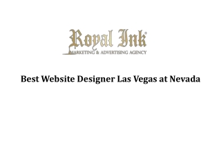 Best Website Designer Las Vegas at Nevada