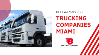 24 Hour Delivery Service Miami|Doral Courier Service | Best Way Courier