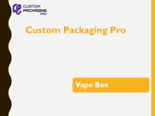 Vape Box