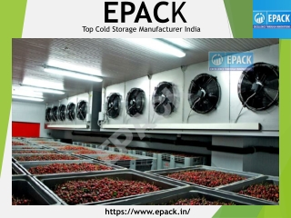 Top Cold Storage Manufacturer Mumbai - EPACK