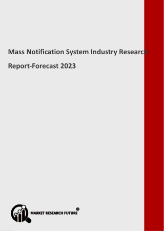 Mass Notification System Industry