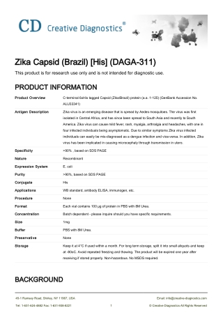 zika virus capsid