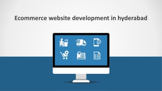 E commerce website development company in hyderabad