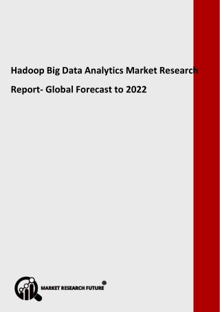 Hadoop & Big Data Analytics Market
