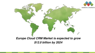 Europe Cloud CRM Market is projected to register a moderate 5.86% CAGR in the forecast period.