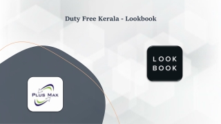 Duty Free Kerala - Lookbook