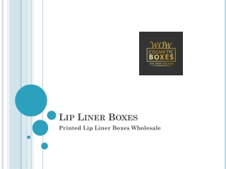 Lip Liner Packaging