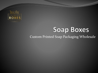 Soap Packaging Boxes