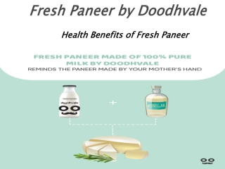 Fresh Paneer made of 100% Pure Milk by Doodhvale