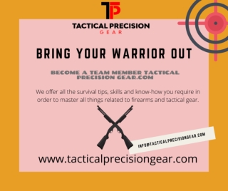 Tactical Precision Gear, Guns, Firearms, Military, Clothing & Apparel