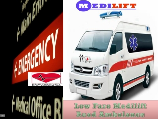 Medilift Ambulance Service in Danapur – Affordable Price