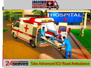 Avail Road Ambulance Service in Katihar or Patna with Modern ICU Facility