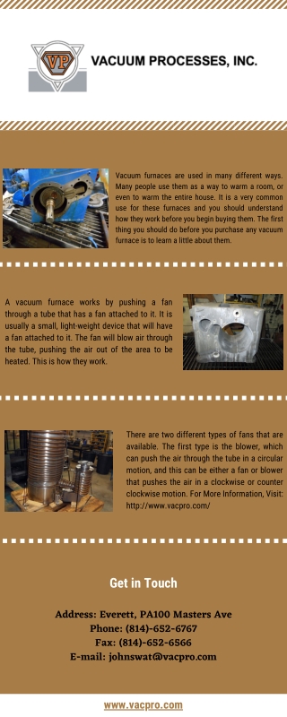 Vacuum Furnace Repairs