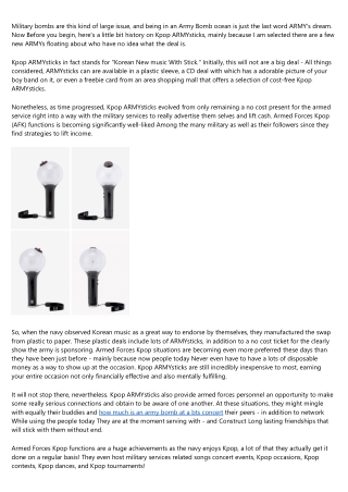 10 Things Your Competitors Can Teach You About army bomb ver 3