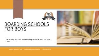 The best boarding school in India for Boys
