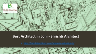 Best Architect in Loni - Shrishti Architect