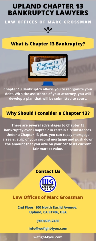 Upland Chapter 13 Bankruptcy Lawyers