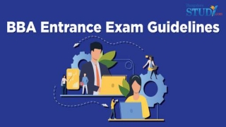 BBA Entrance Exam Guidelines