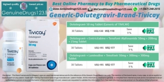 Tivicay 50 mg Tablet Medication