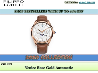 Filippo Loreti Reviews: Venice Rose Gold Automatic