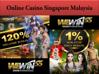 find out the trusted online Casino Singapore Malaysia