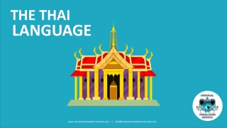 The Thai Language