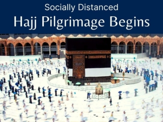 Socially distanced hajj pilgrimage begins
