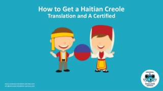 How to Get a Haitian Creole Translation?