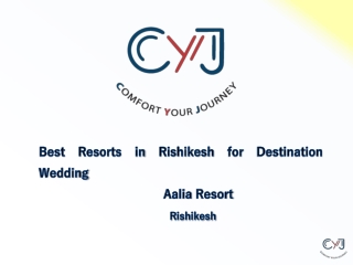 Best Resorts in Rishikesh for Destination Wedding | Aalia Resort Rishikesh