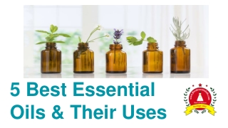 5 Best Essential Oils for Health Benefits