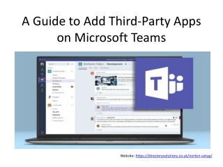 A Guide to Add Third-Party Apps on Microsoft Teams