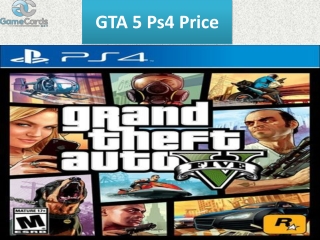 GTA 5 Ps4 Price