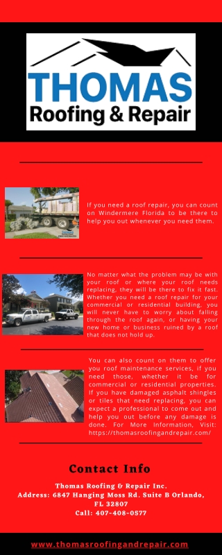 Roof Repair Lake Mary FL