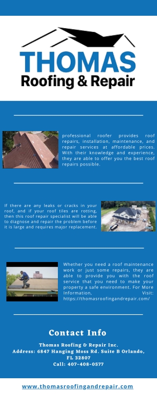 Roof Repair Orlando FL